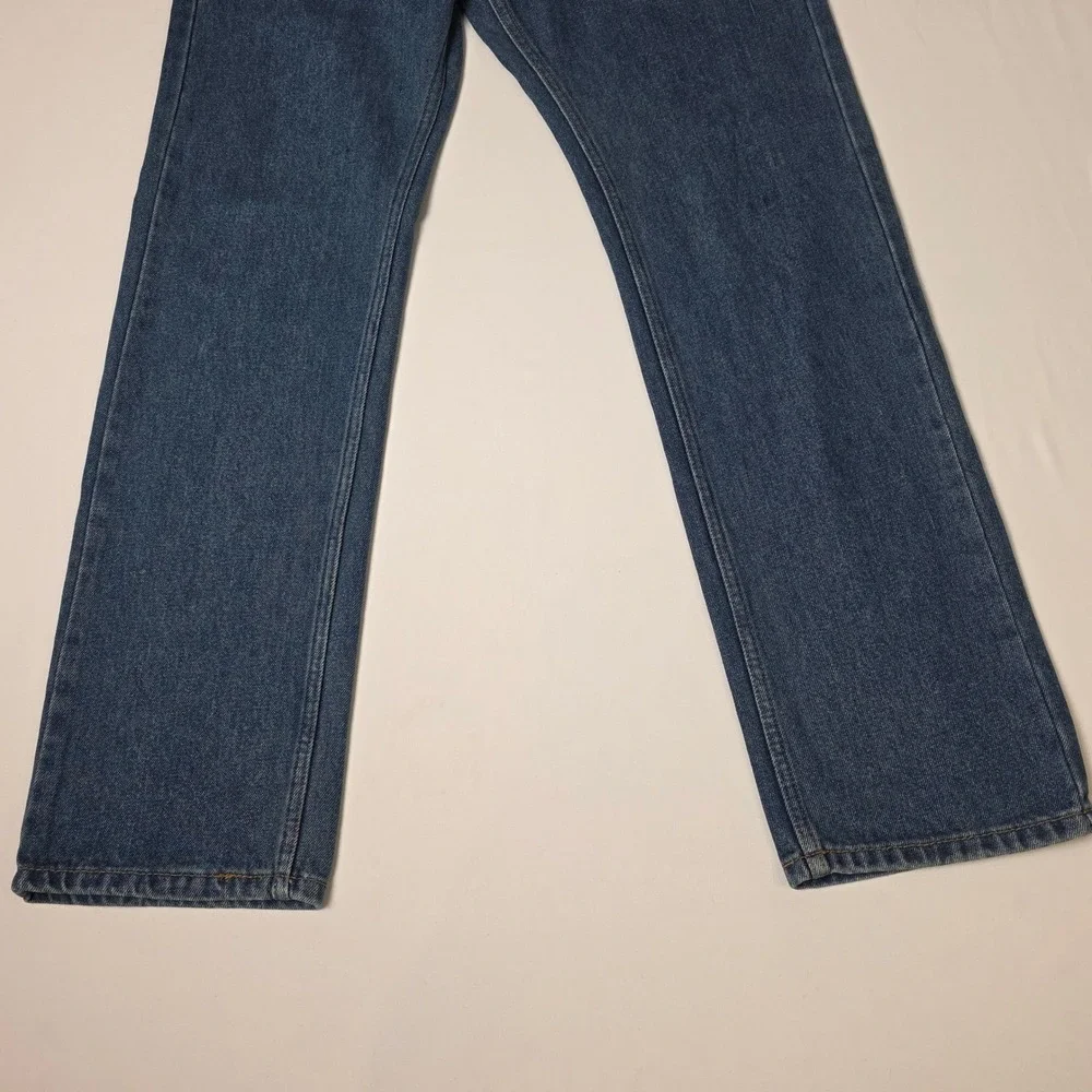 Levi's 505 Straight Fit Jeans Mens‎ 32x30 Blue Medium Wash 100% Cotton Denim